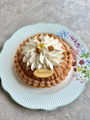 Mont Blanc Almond Tart