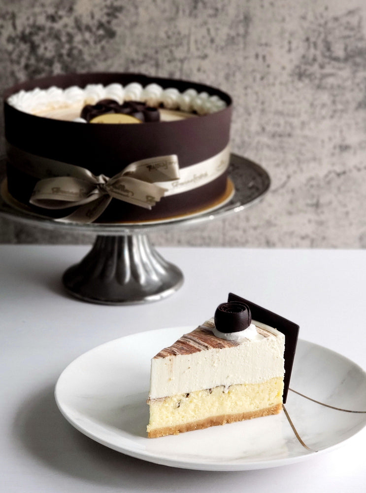 Double Layers Marble Cheese Cake